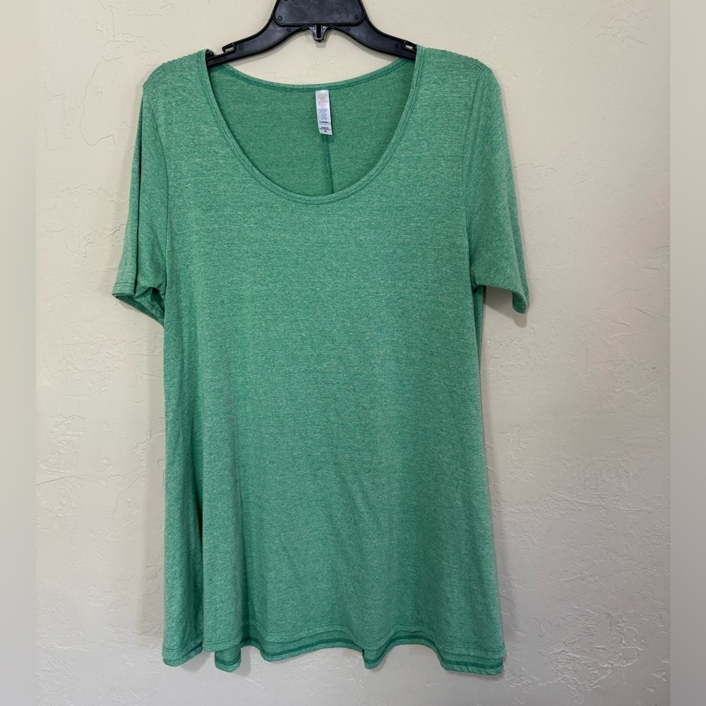 LulaRoe Green Blouse Size M